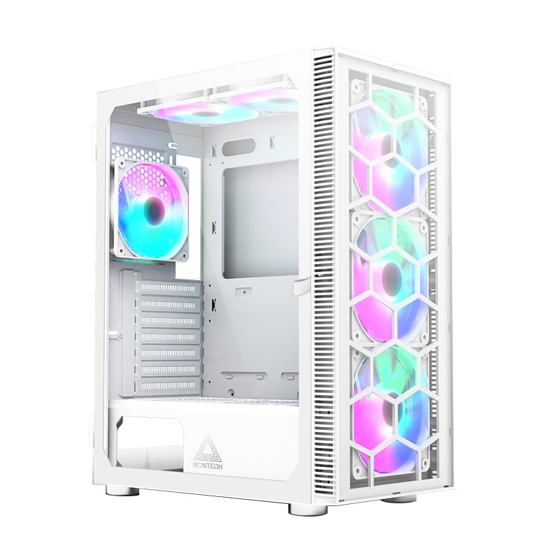 Montech  X3 Glass Midi-Tower, RGB, Tempered