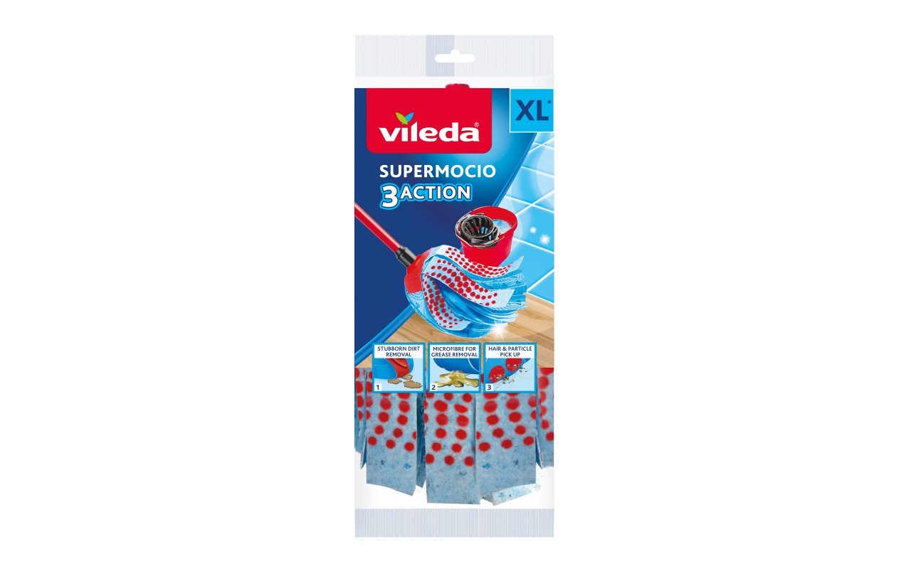 Vileda Mop Refill  3Action Velour XL