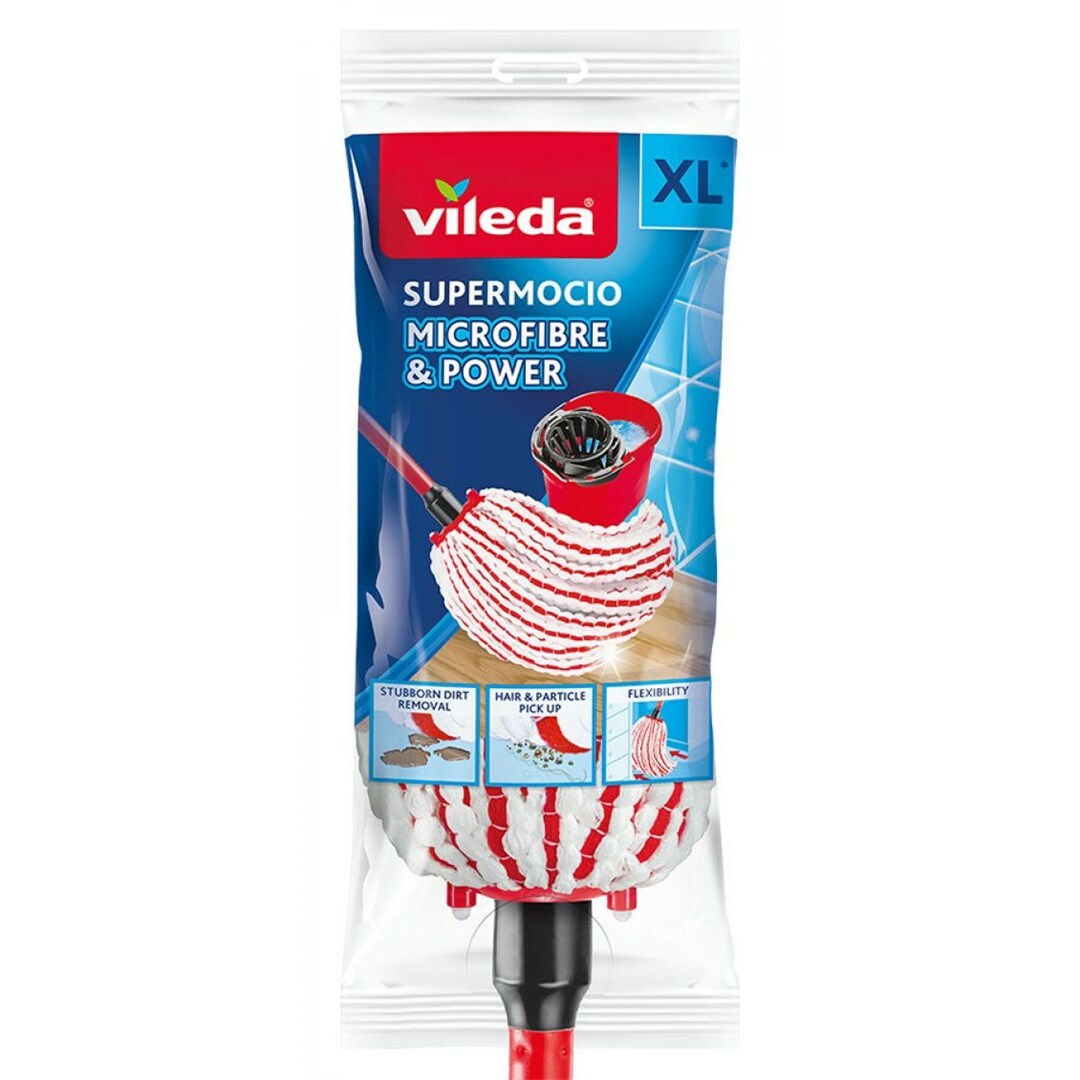 Vileda Mop  Microfibre And Power |