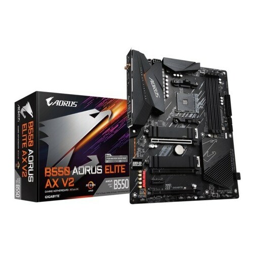 GIGABYTE Motherboard B550 AORUS ELITE AX