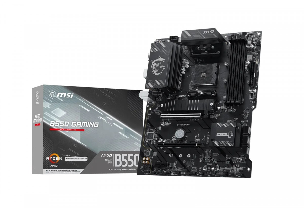 MSI  Motherboard B550 GAMING AM4 4DDR4