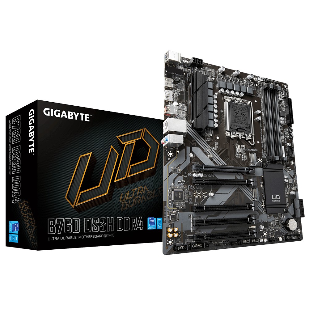 GIGABYTE Motherboard B760 DS3H DDR4 s1700