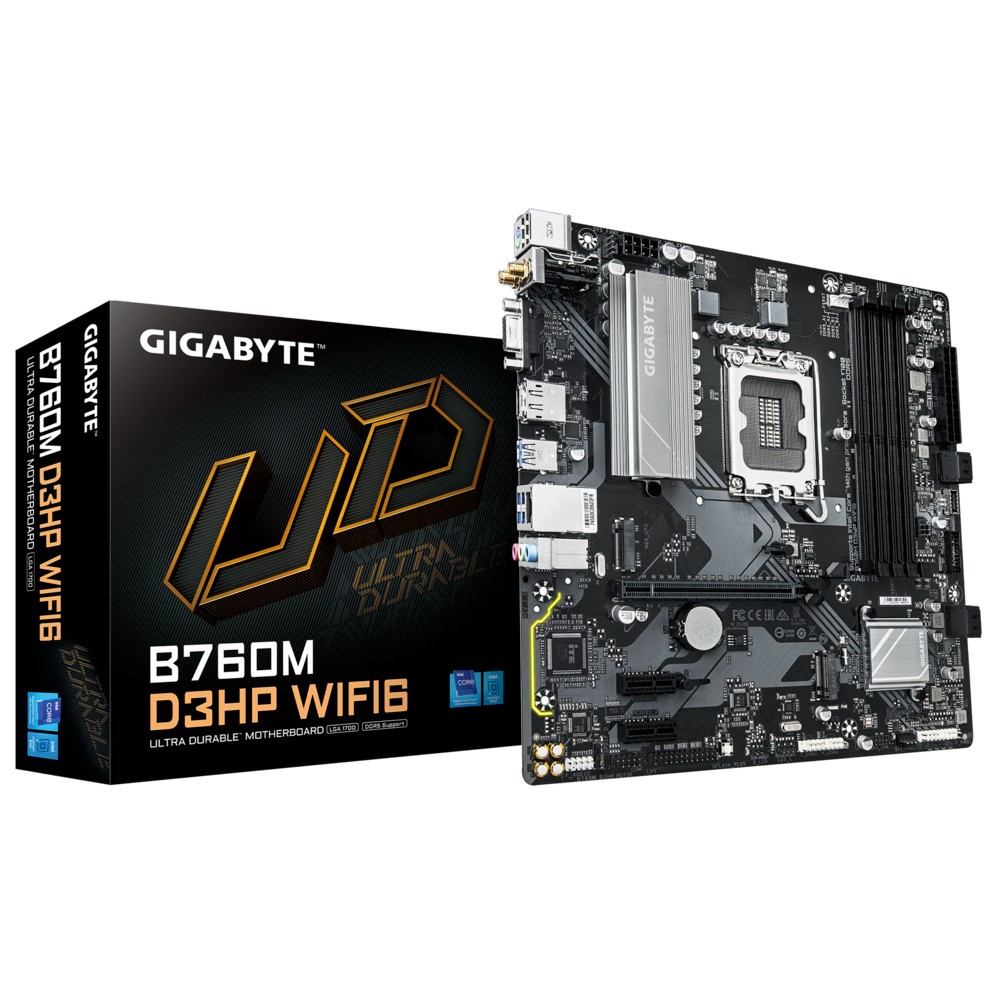 GIGABYTE  Motherboard B760M D3HP WIFI6 mATX