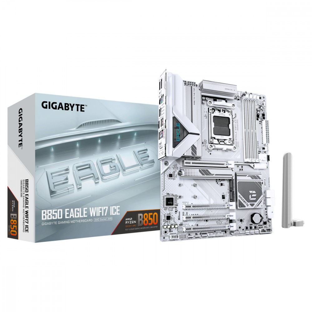 GIGABYTE  Motherboard B850 EAGLE WF7 ICE