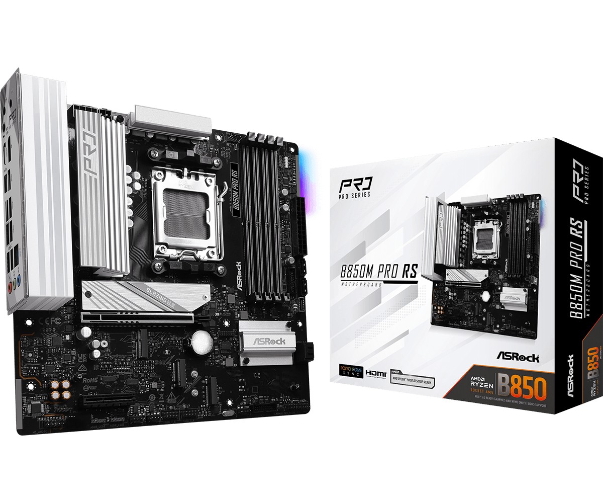 ASRock Motherboard B850M PRO RS AM5