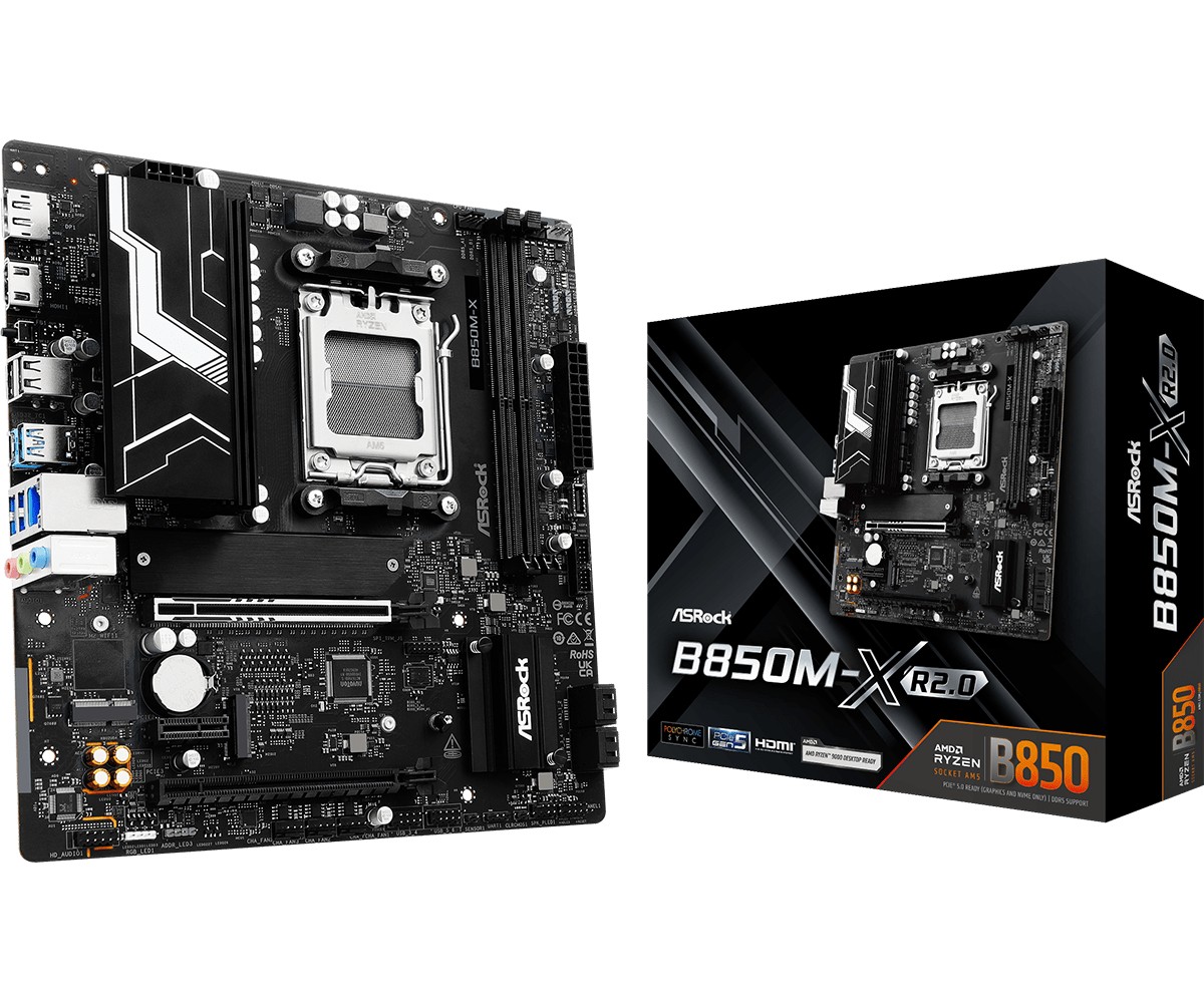 ASRock  Motherboard B850M-X R2.0 AM5