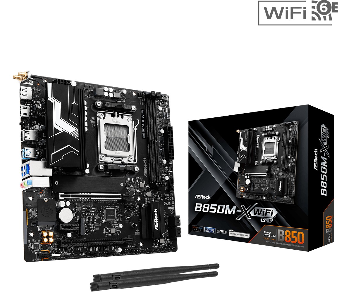 ASRock  Motherboard B850M-X WIFI R2.0