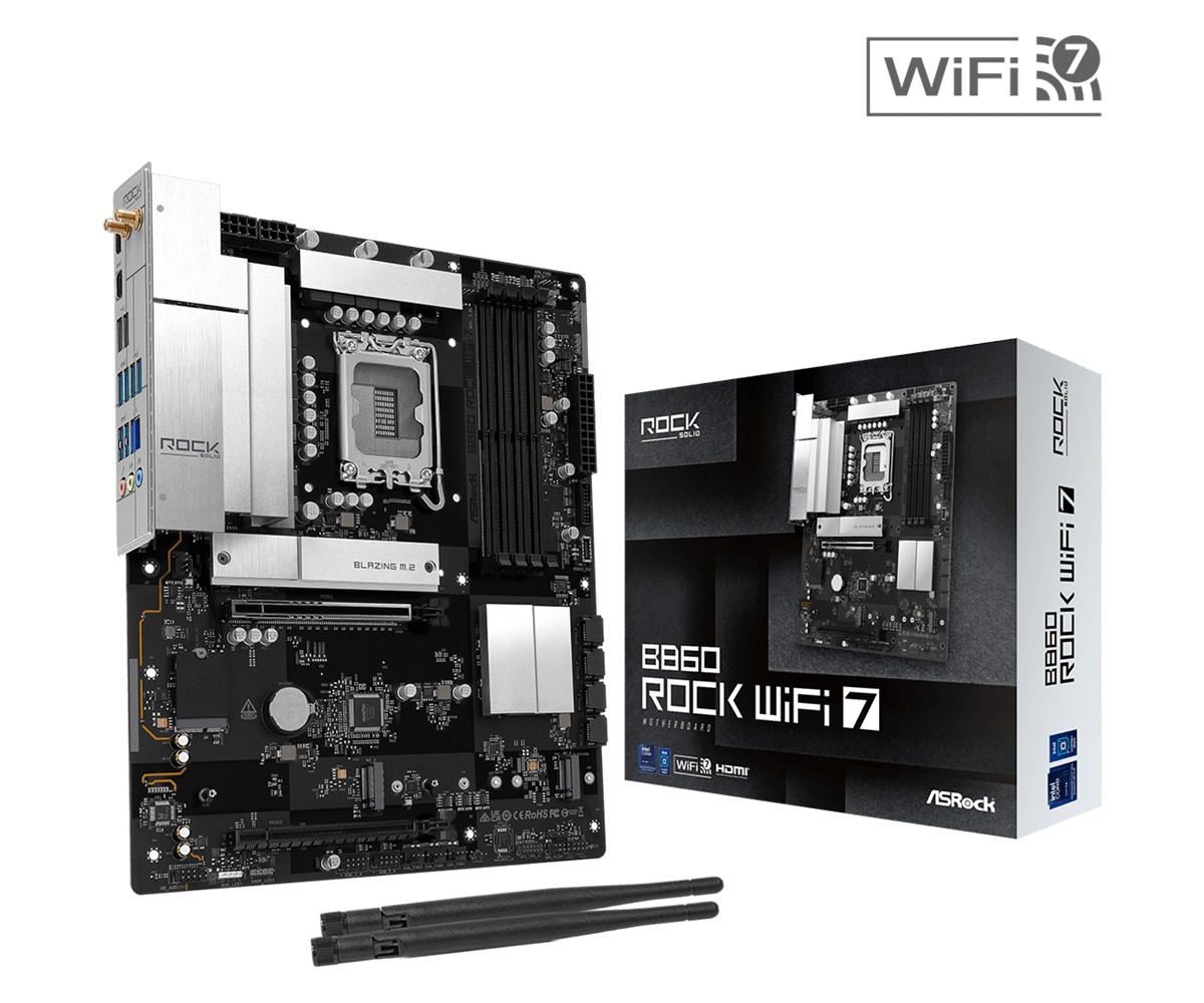 ASRock Motherboard B860 ROCK WIFI 7
