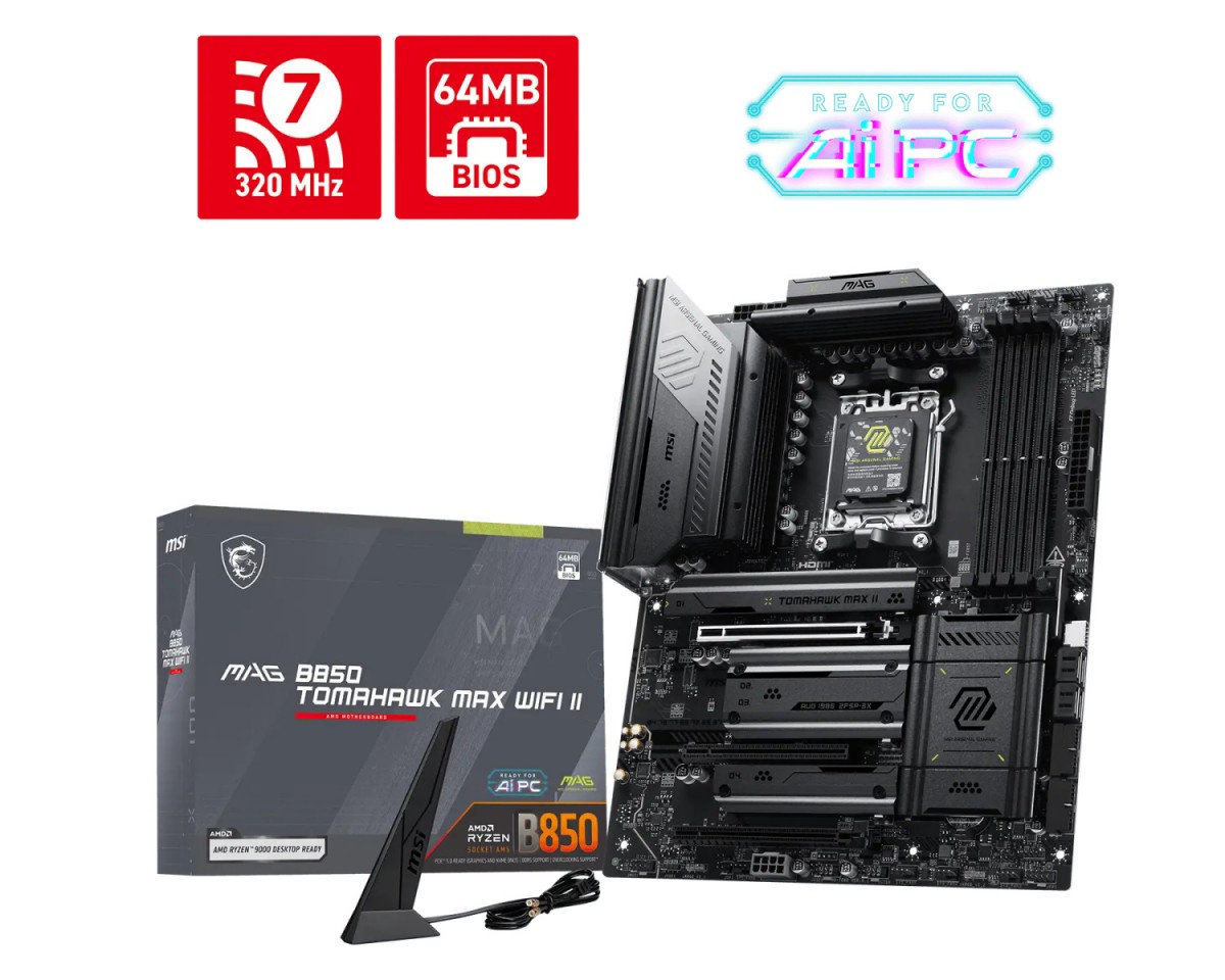 MSI  Motherboard MAG B850 TOMAHAWK MAX