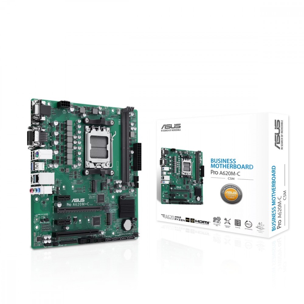 ASUS Motherboard PRO A620M-C-CSM | PRO