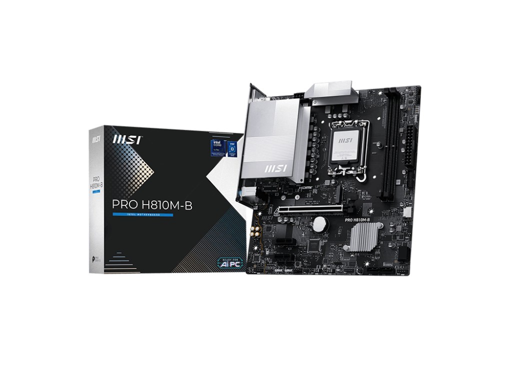 MSI  Motherboard PRO H810M-B S1851 2DDR5