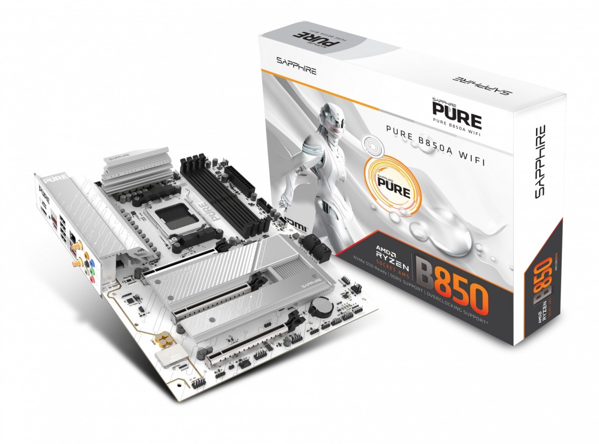 SAPPHIRE Technology Motherboard PURE B850A WIFI7