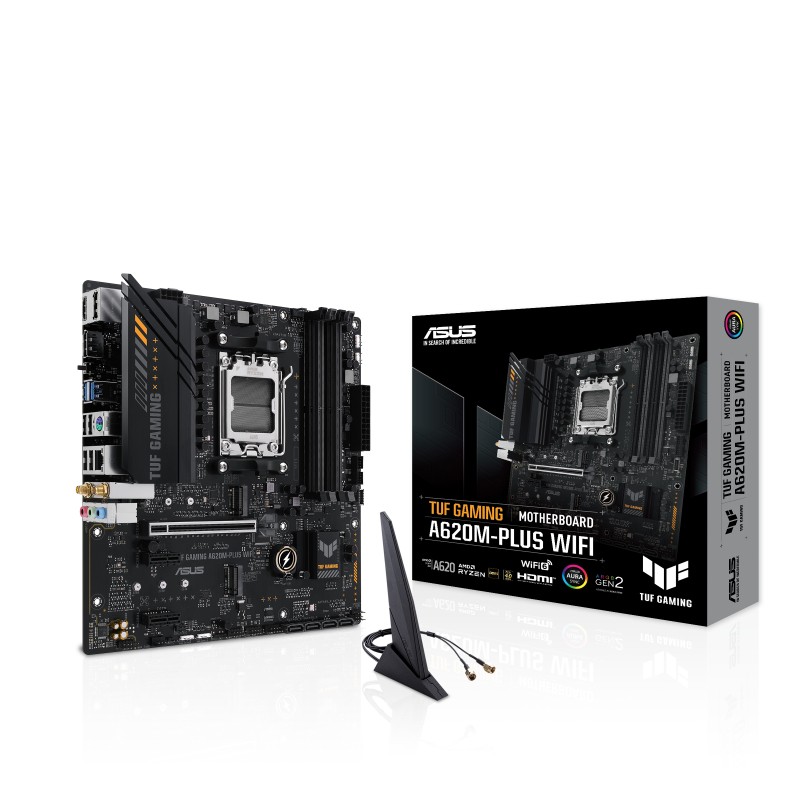 ASUS  Motherboard TUF GAMING A620M-PLUS WIFI