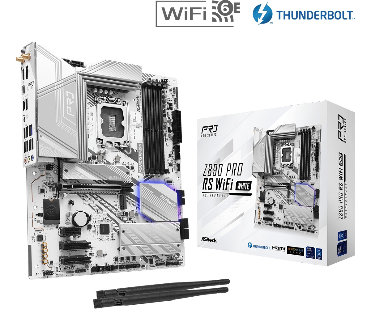 ASRock  Motherboard Z890 PRO RS WIFI