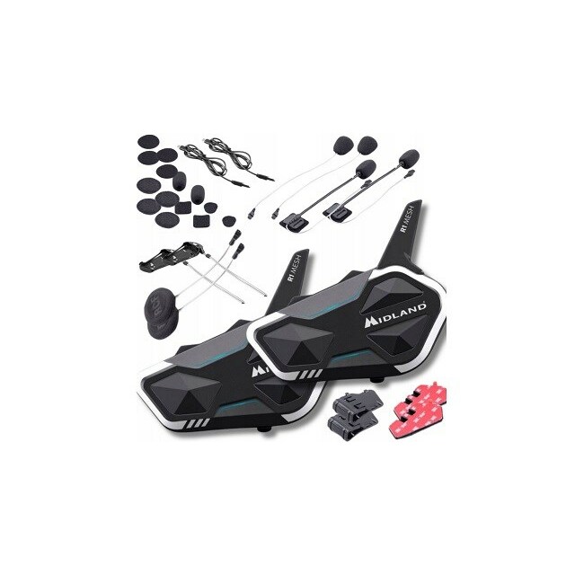 MIDLAND Motorbike Intercom R1 MESH TWIN
