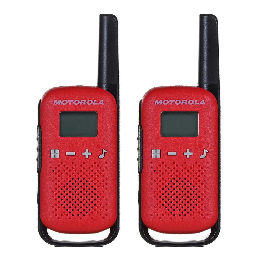 Motorola  Walkie Talkie TLKR T42 red