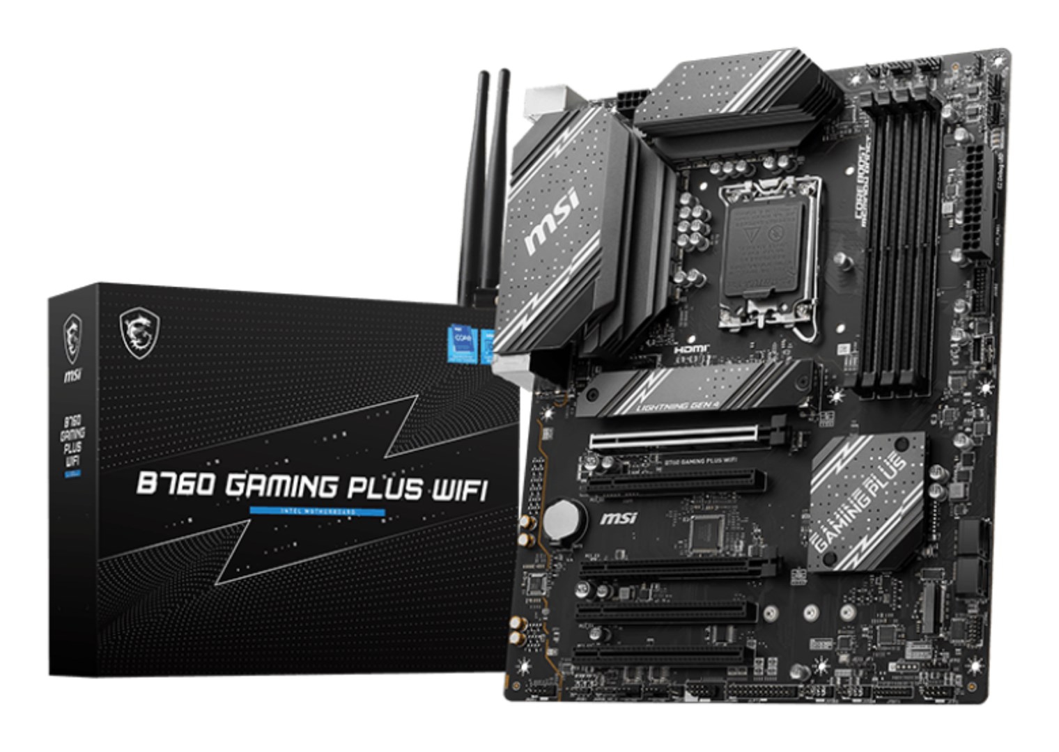 MSI  B760 GAMING PLUS WIFI motherboard