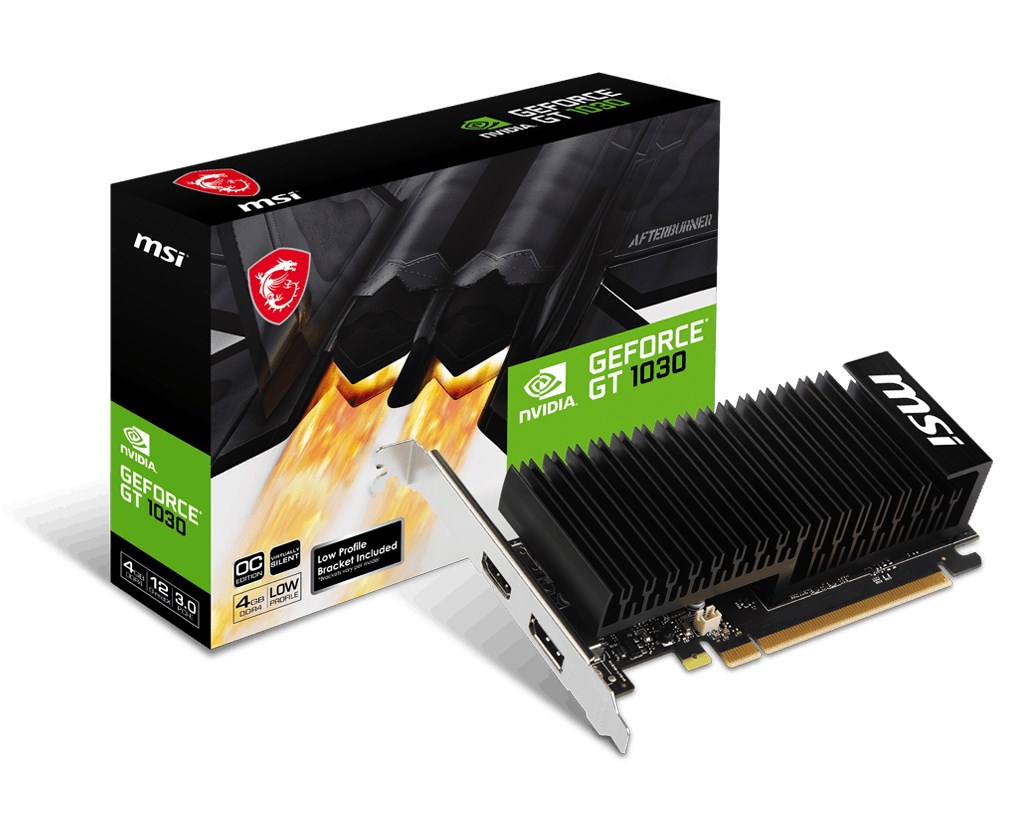 MSI Graphics card GeForce GT 1030