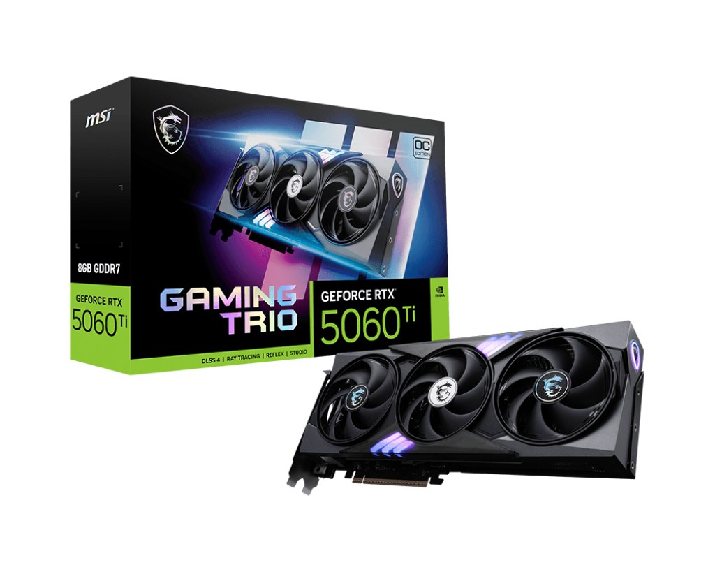 TRIO MSI GeForce RTX 5060 Ti