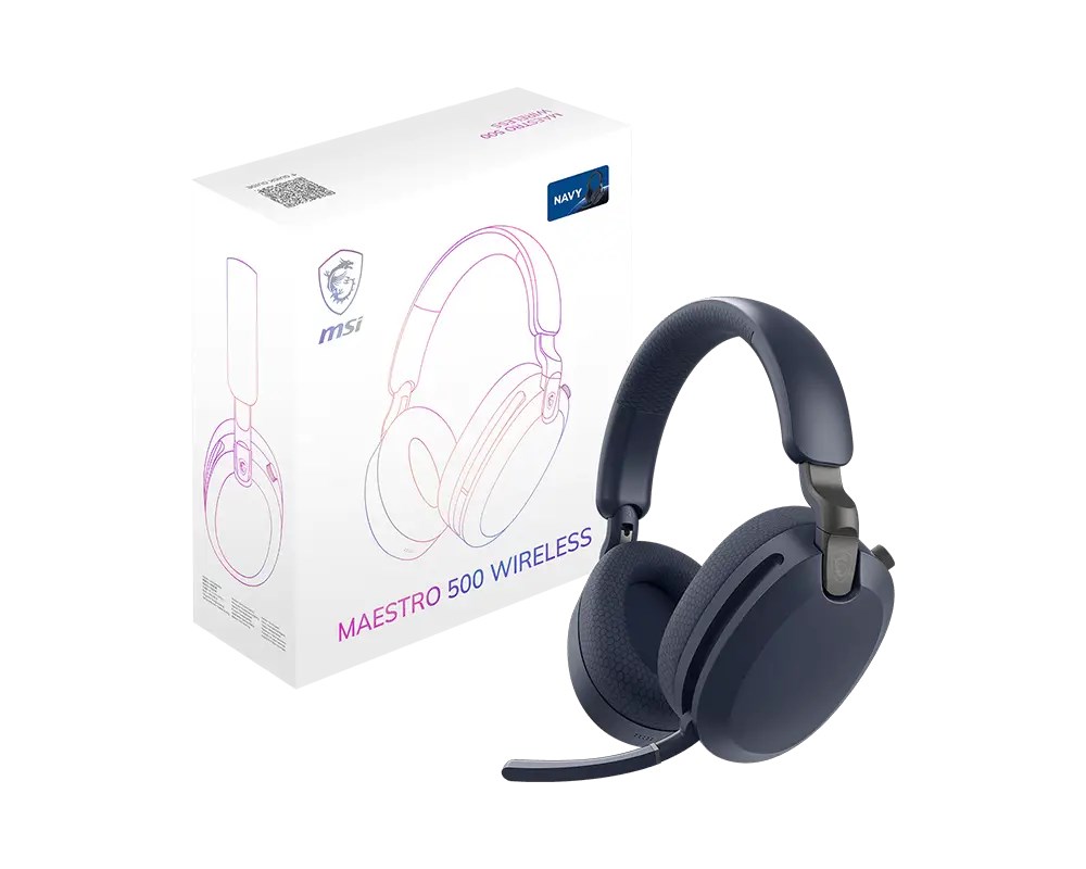 MSI  Headset Maestro 500 Wireless Navy