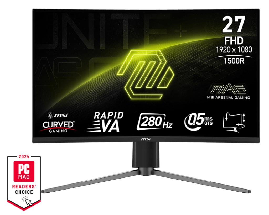 MSI  MAG 276CPXF computer monitor 68