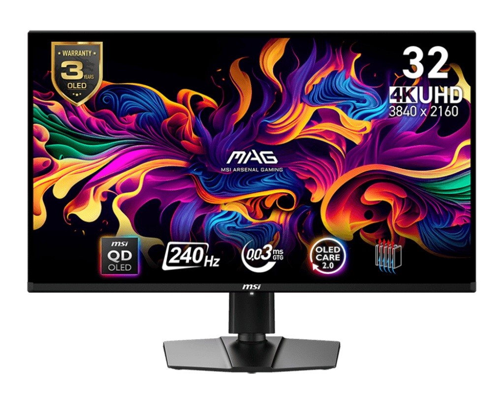 MSI   MAG 321UPX QD-OLED 31.5/LED/UHD/Curv/160HZ