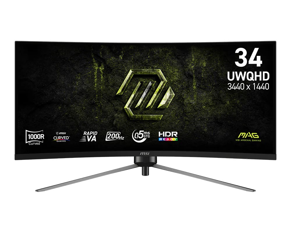 MSI  MAG 345CQRF E20 computer monitor