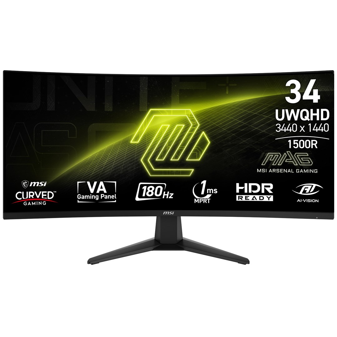 MSI  MAG 346CQ computer monitor 86