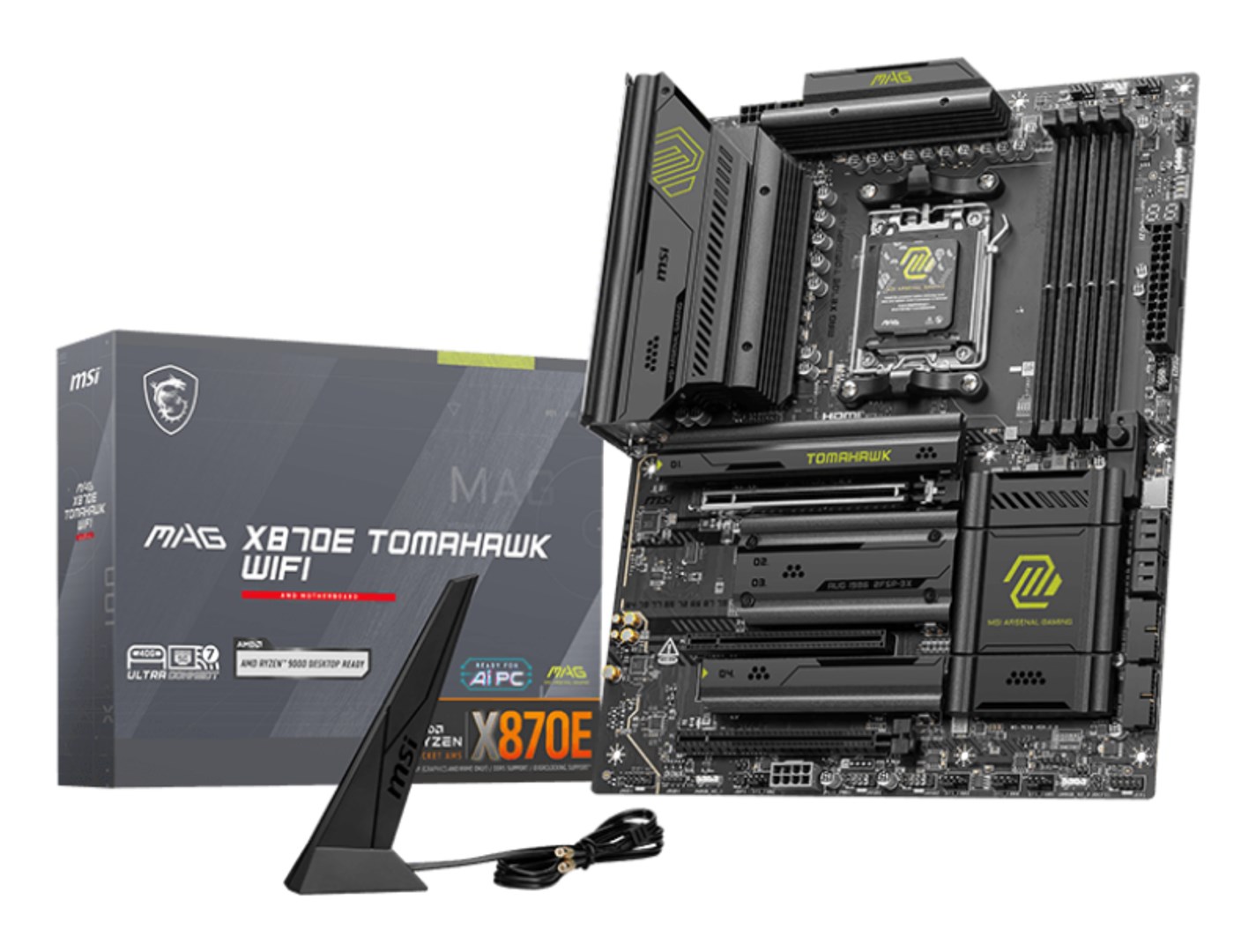 MSI  MAG X870E TOMAHAWK WIFI motherboard