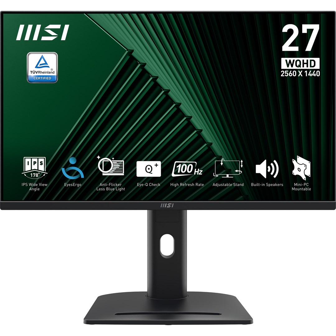 MSI  Pro MP275QPG 27 Inch Monitor