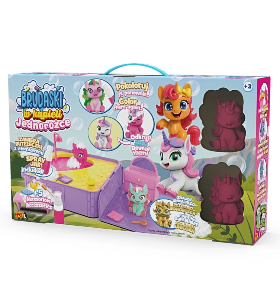 Epee  Muddy pets Unicorns džakuzi set
