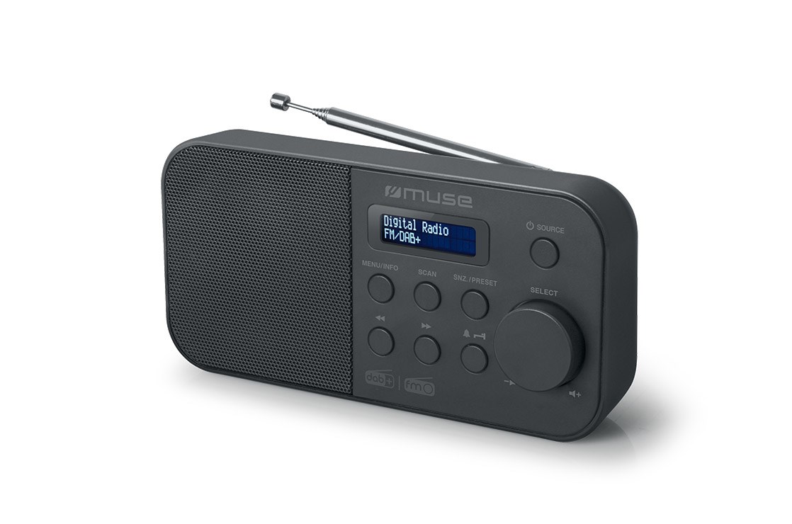 Muse  M-109 DB radio Portable Black
