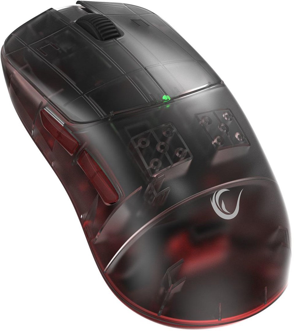 RAMPAGE Mysz bezprzewodowa  TILION-BLACK czarna |
