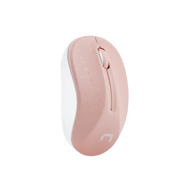 NATEC  Wireless mouse Toucan pink-white |