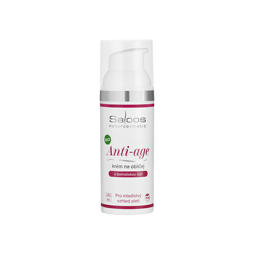Saloos Natural Anti-Age Cream with Rose