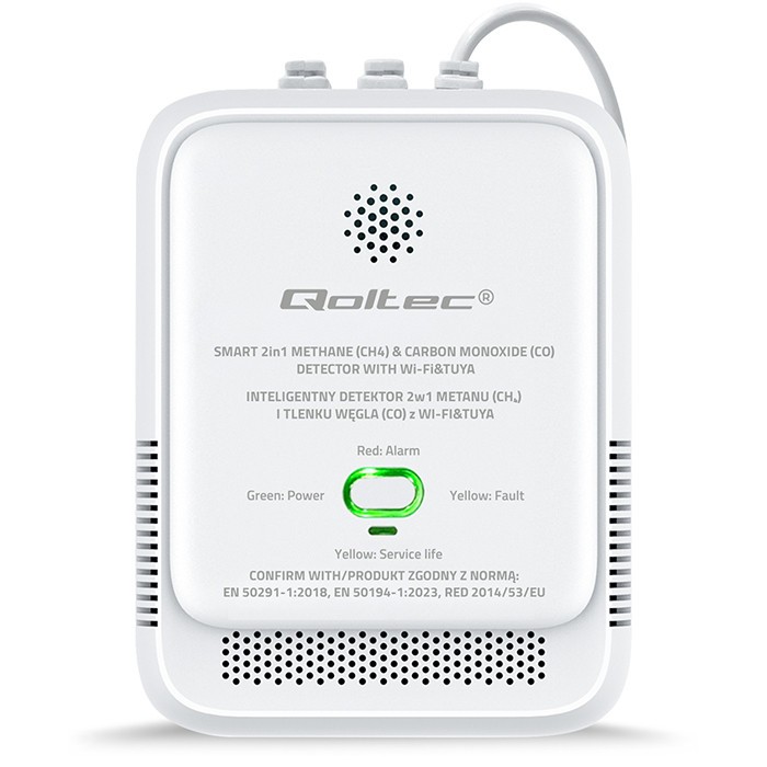 Qoltec  Natural gas and carbon monoxide