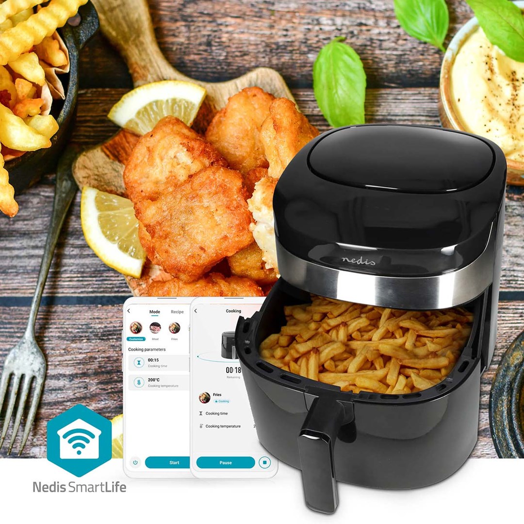 Nedis  KAAF180BKW fryer Single 7.2