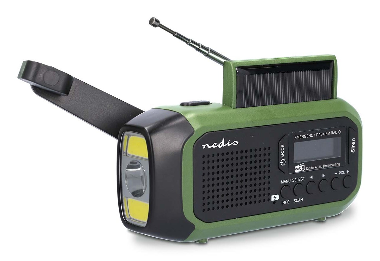 Nedis RDDBCR2000GN radio Portable Digital Black