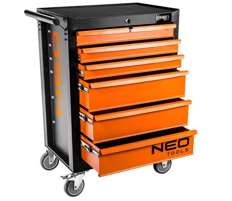 NEO TOOLS workshop cabinet 6 drawers