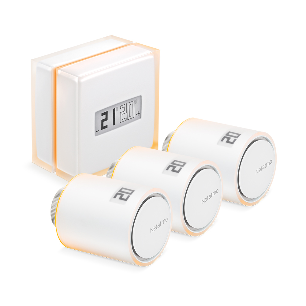 NETATMO Pack: Smart Thermostat + 3