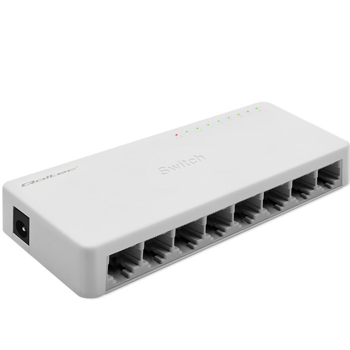 Qoltec Network SWITCH 8xRJ45 port 1000Mbps