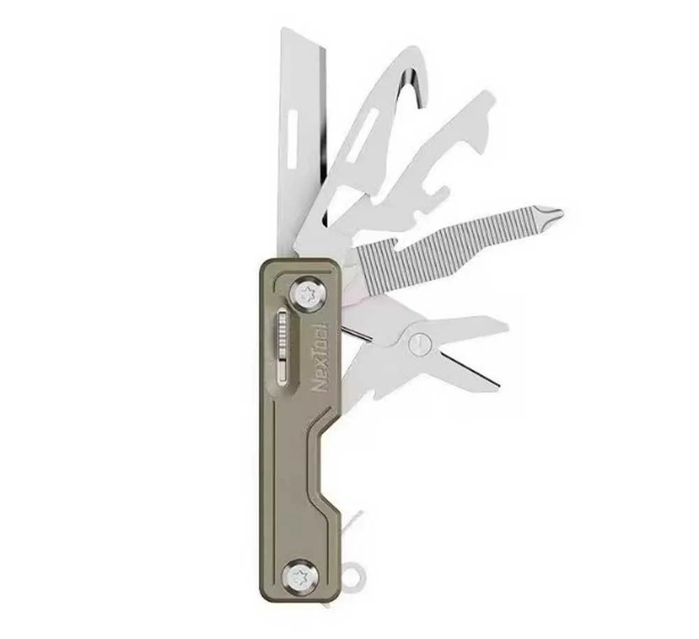 NEXTOOL  NE20100 10-in-1 multi-tool knife, khaki