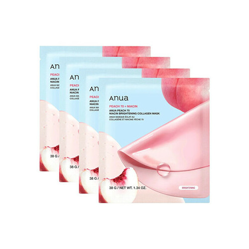 Anua Niacin Brightening Collagen Mask Set