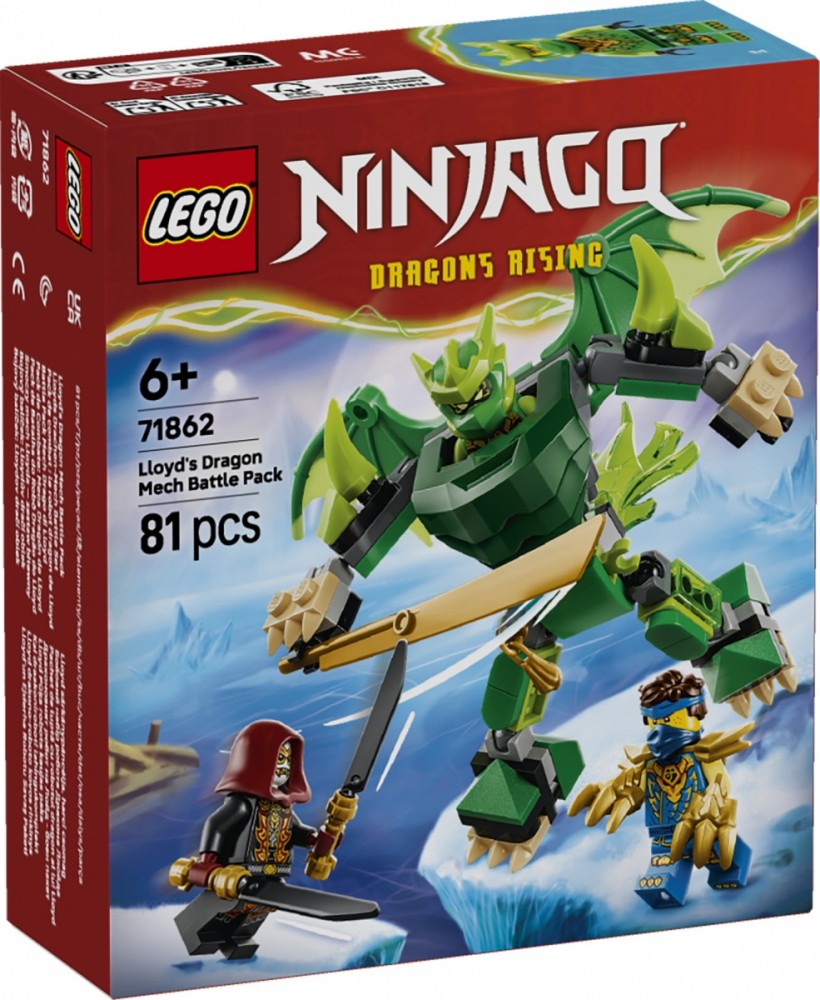 LEGO  Ninjago 71862 Lloyds Dragon Mech