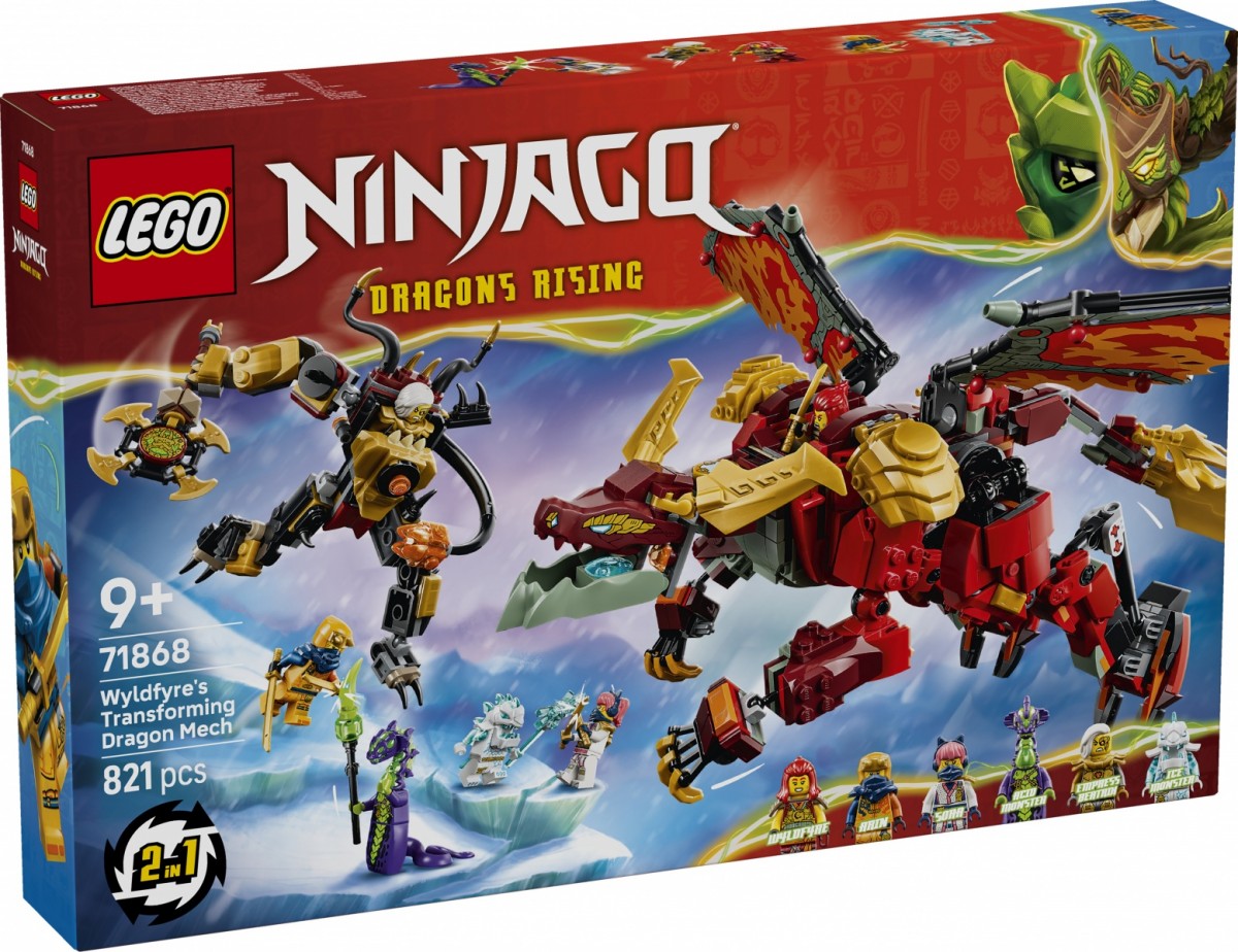 LEGO  Ninjago 71868 Wyldfyres Transforming Dragon