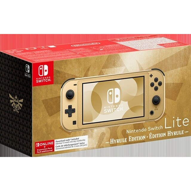 Nintendo Switch Lite Hyrule Edition portable