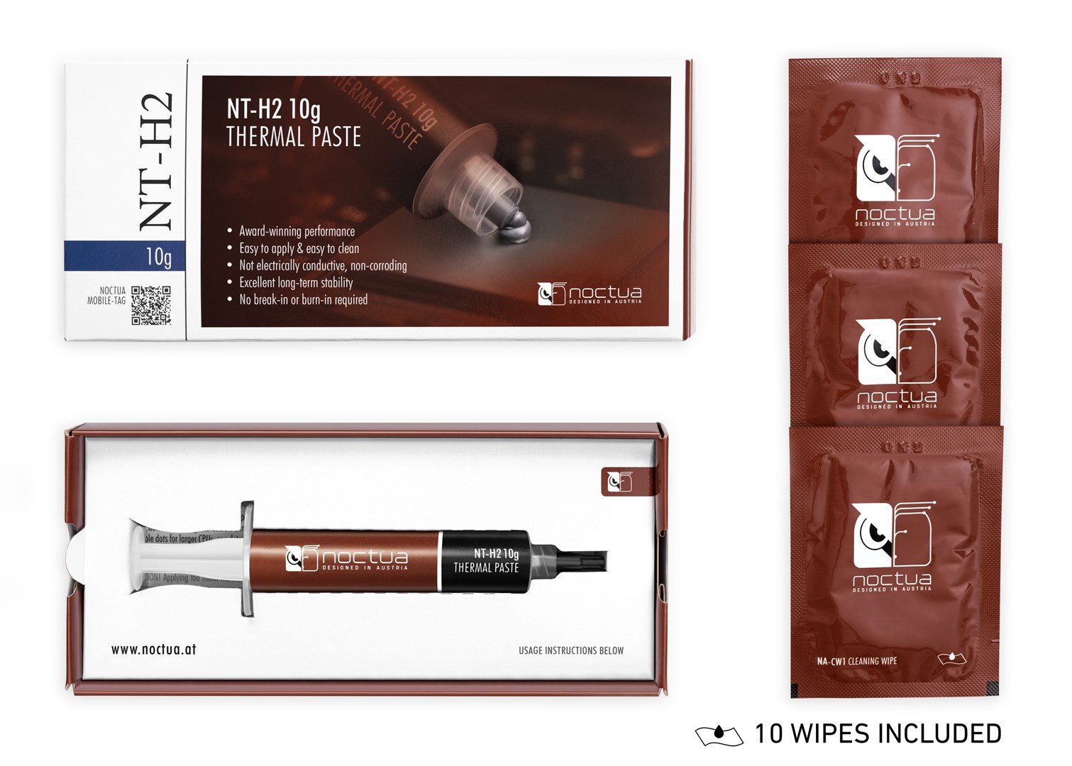 Noctua  NT-H2 heat sink compound 10