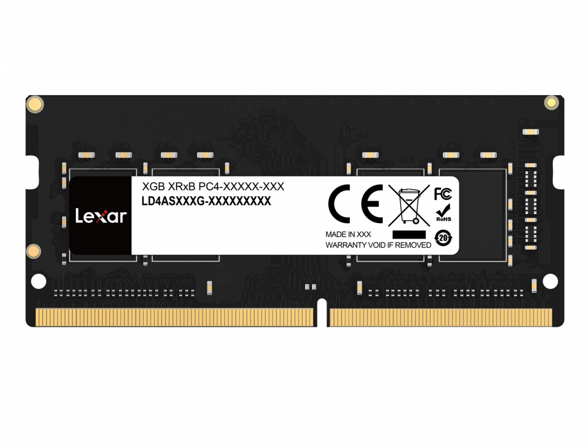 LEXAR  Notebook memory DDR4 SODIMM 16GB(1*16GB)/3200