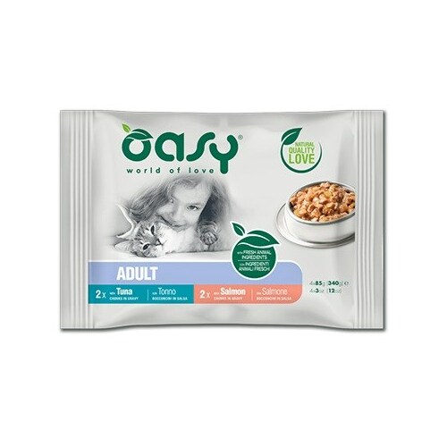 Oasy Chunks in gravy Multipack Fish
