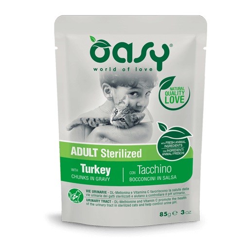 Oasy Chunks in gravy Sterilized Turkey